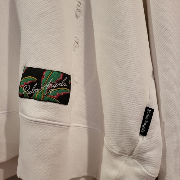 PALM ANGELS Oversized Miama Logo Sweatshirt - UNISEX - Picture 5 of 8